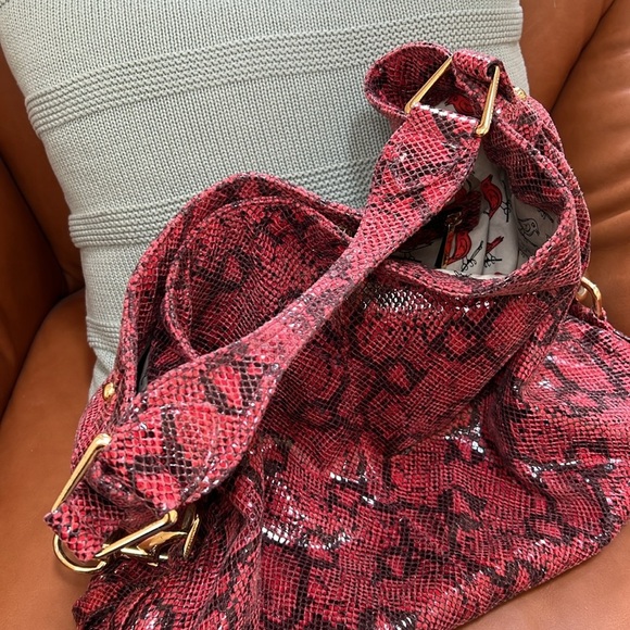 Rebecca Minkoff Snakeskin Nikki Large Hobo Bag - Picture 6 of 8
